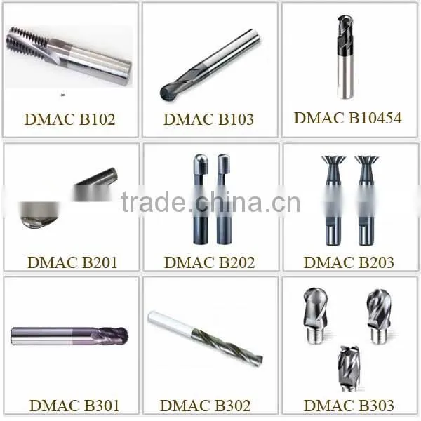 4 flute long length carbide end mill for stainless steel