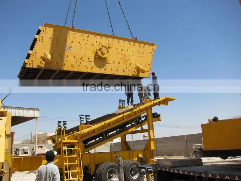 2015 Trailer Mounted Secondary Crusher Plant for Limestone Crushing
