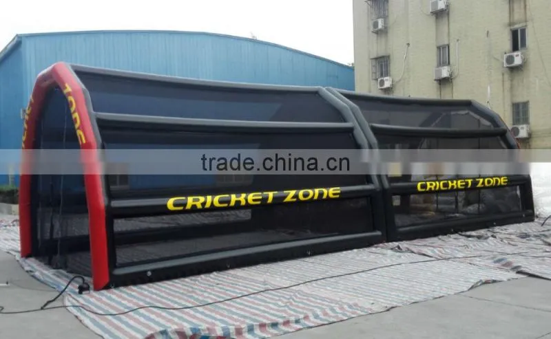 Hot sale inflatable baseball pitching cage for Baseball Training with Net
