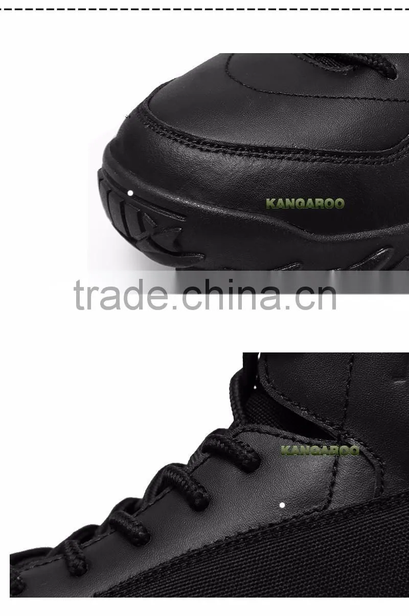 2017 Fashion Black Combat Casual Climbing Boots