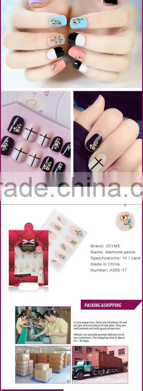 New Air 3D Fashional Rhinestones Nail Art Decoration