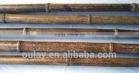 black bamboo sticks/bamboo canes/bamboo poles