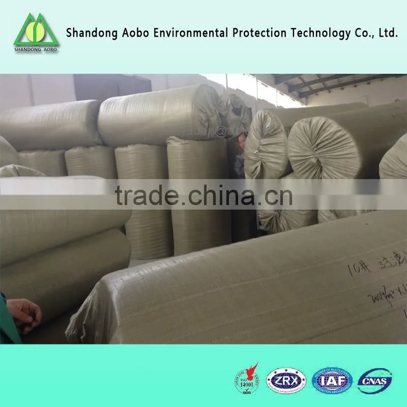 Non woven Water proof and oil proof polyester filter clothes for cement plant