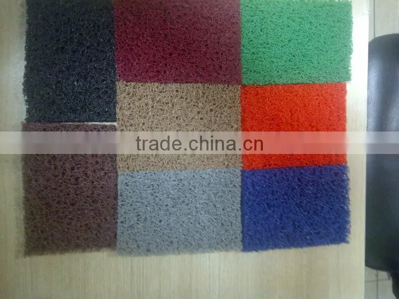 cheap hot sale colors pvc floor Mat for indoor