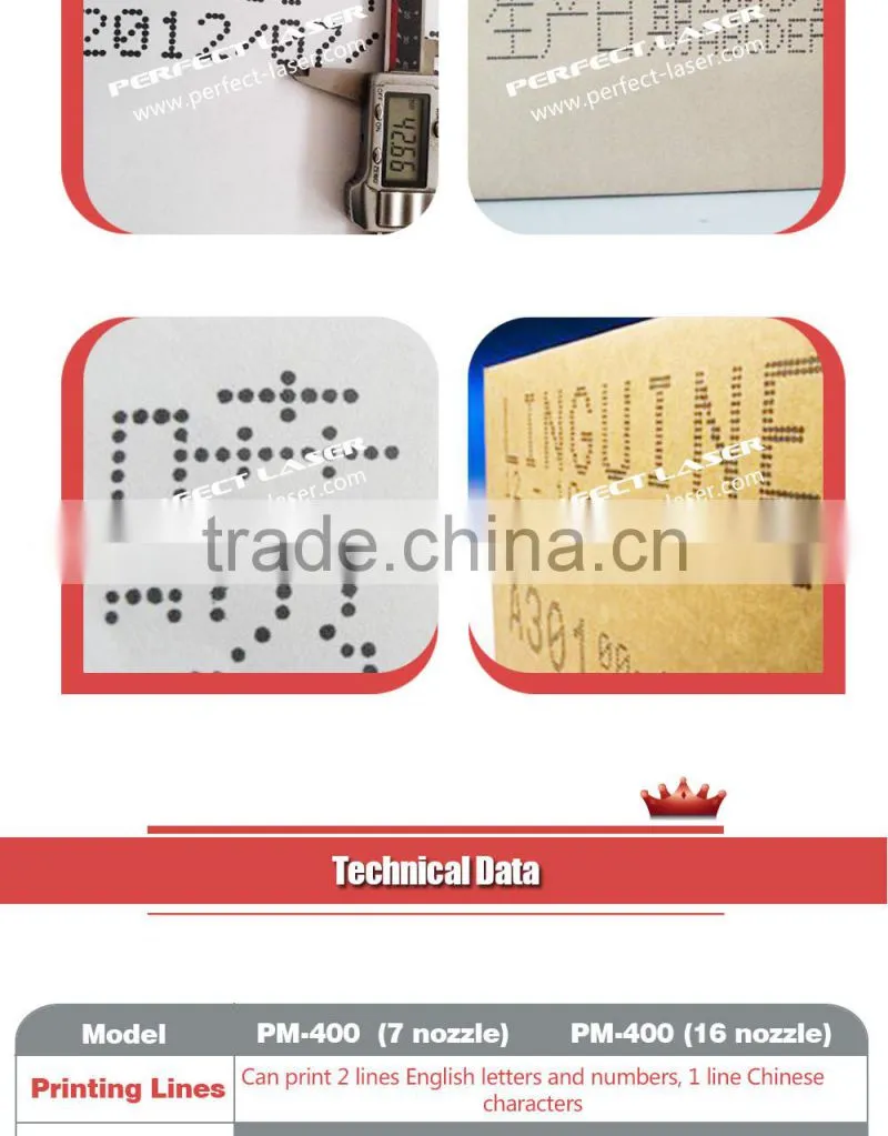 Full automatic expiry date big character handheld inkjet printer
