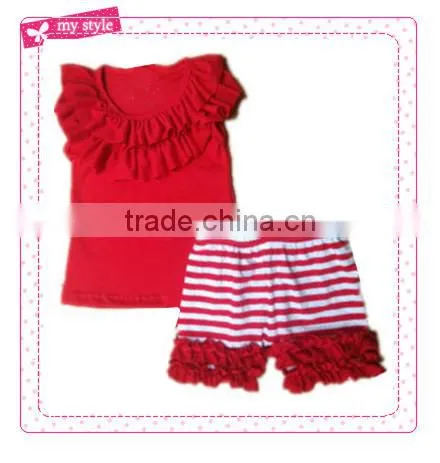 Lovely design fashion wholesale red chevron scooter skirt cotton baby girl tutu skirt polka dots skirt for baby girls
