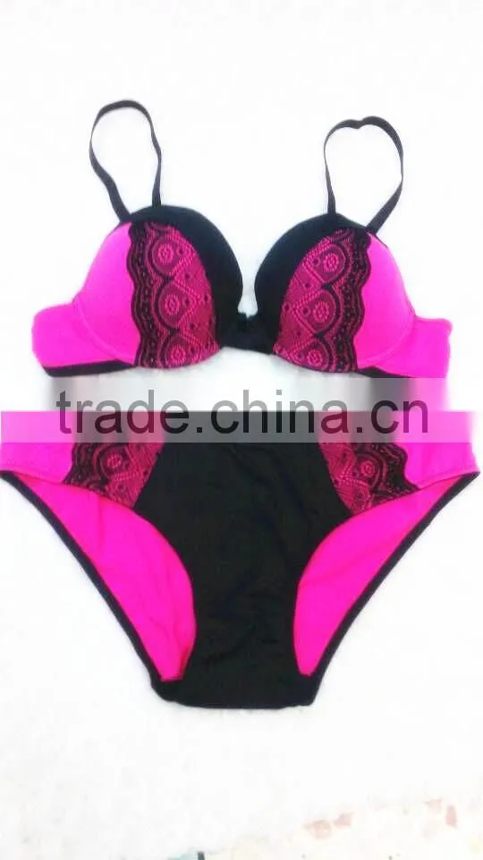Ladies transparent sexy lace G-string underwear 0445#
