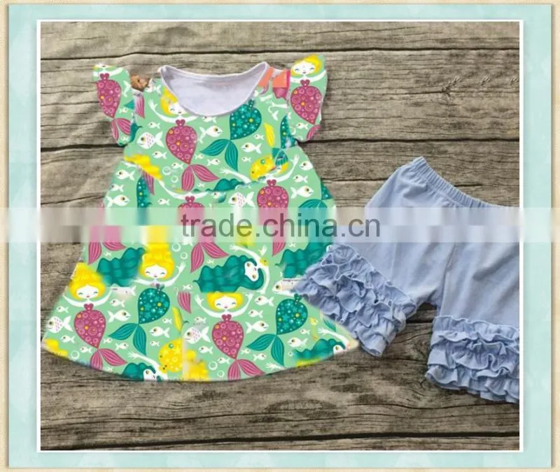 Girls clothing sets summer cute cartoon mouse pattern baby clothes romper