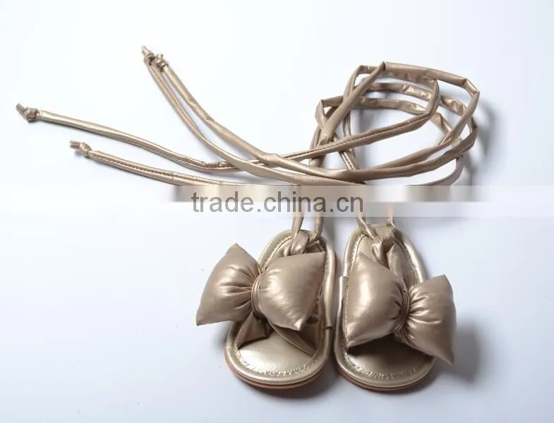 Big bow cute baby summer sandals, baby summer shoes