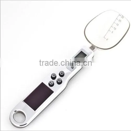 Solar Energy Kitchen Spoon Scale 300 g / 0.1 Measuring Spoon Scale Domestic Kitchen Scale/Soup Spoon