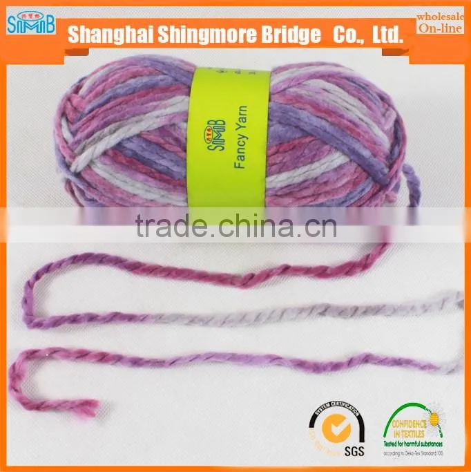 Knitting yarns supplier china best selling oeko tex certified melange acrylic yarn with acrylic yarn prices