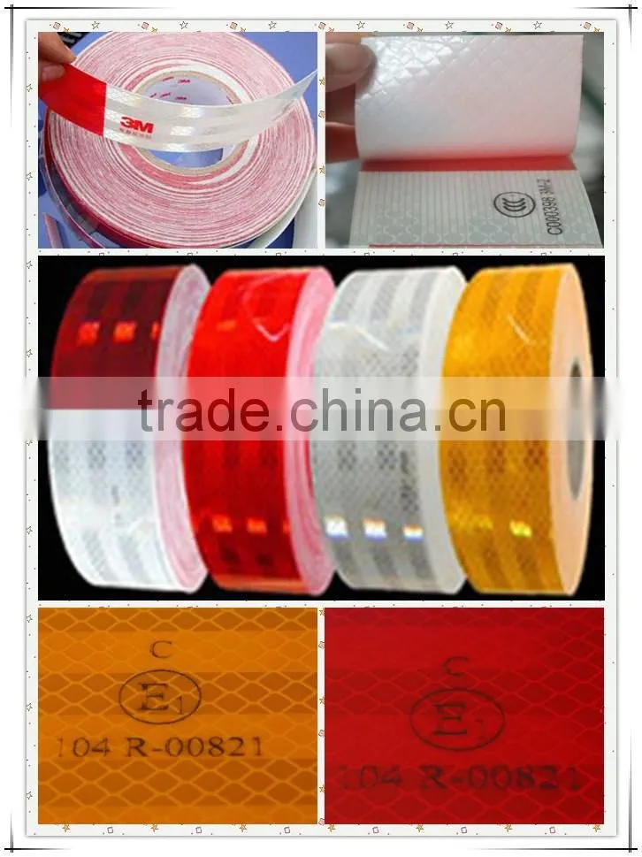 Super quality double sided tape reflective tape 3m