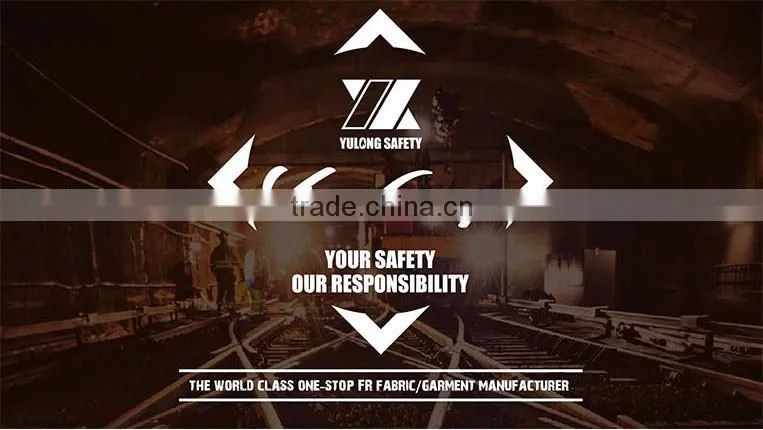 OEM 100% cotton safety protective firefighting antistatic water oil repellent fire resistant workwear