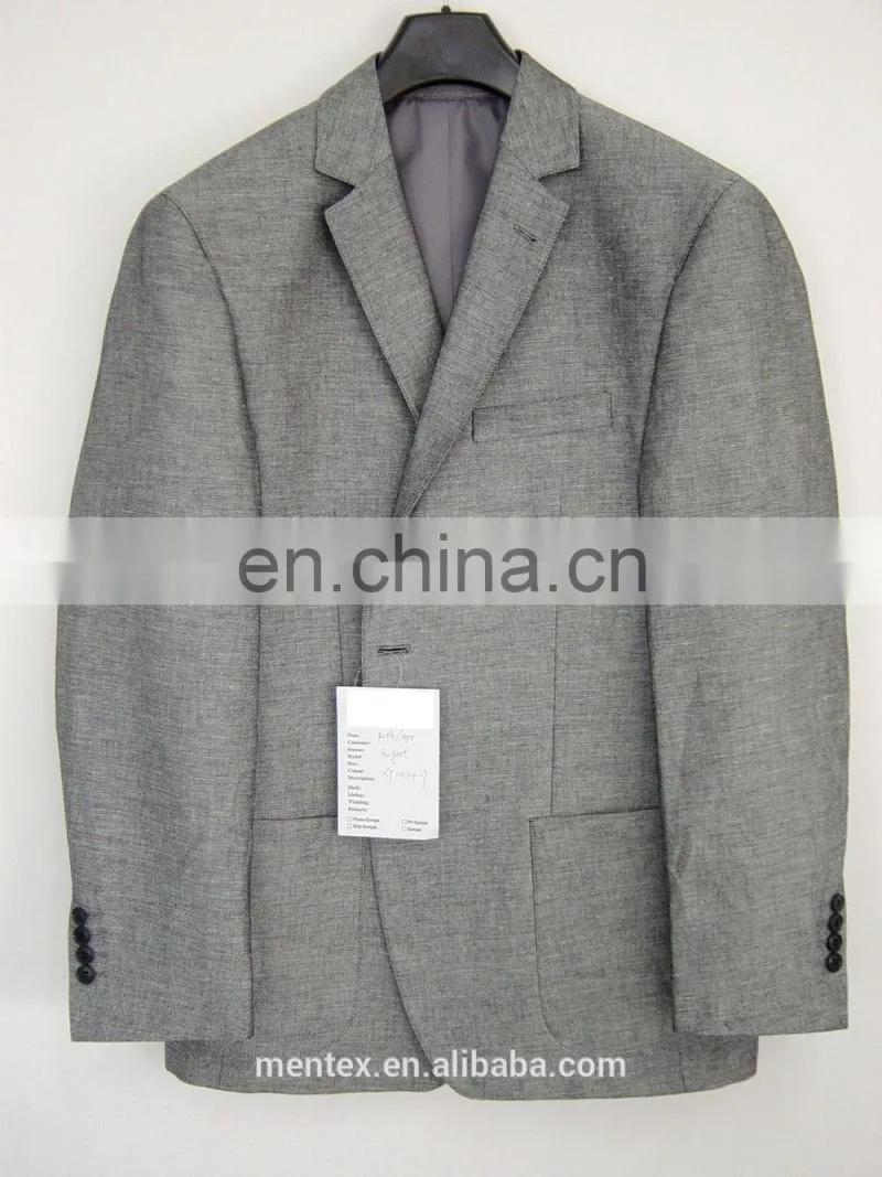 plain linen blazer for eurpo market