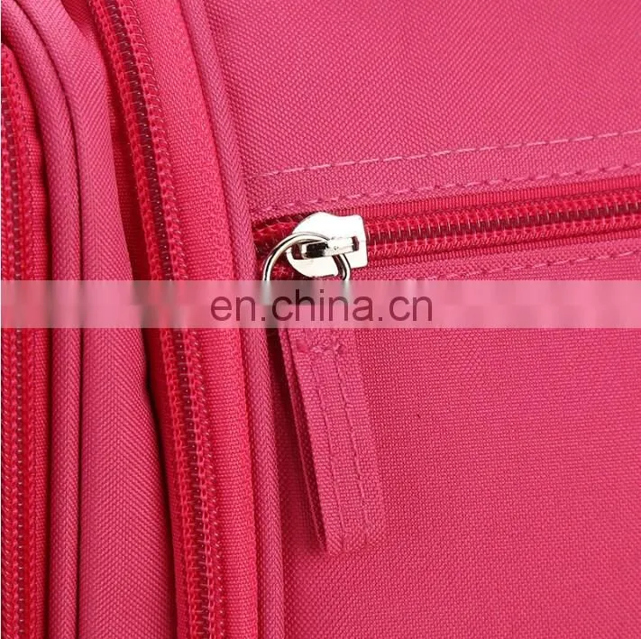 300D Oxford Fabric Wash Bag Foldable Organizer Multi-functional Hanging up Cosmetic Bag