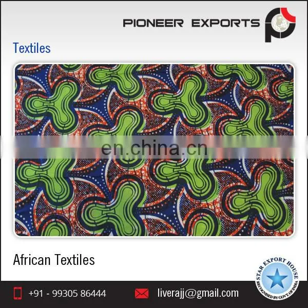 High Quality Garment Textile Fabric African Print Fabric