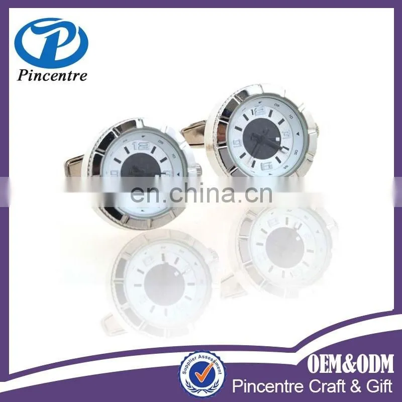 2016 new products clock cufflinks /metal cufflinks/Watch Cufflinks