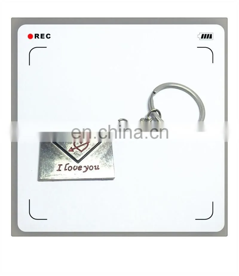 customized logo design your own custom aluminum keychain