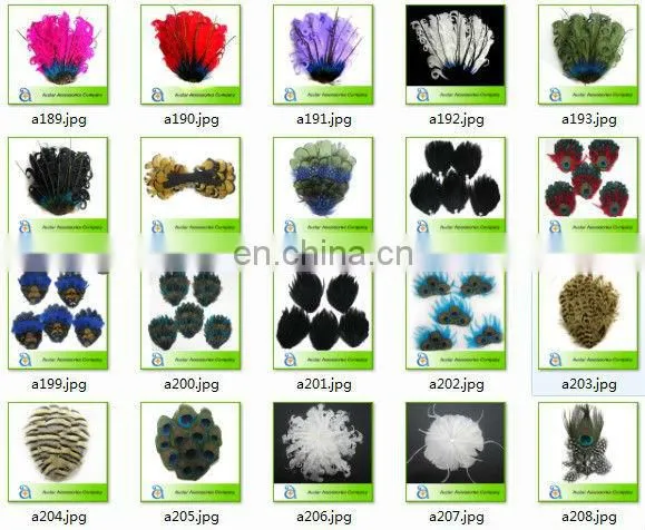 Wholesale! Natural Peacock Feather headband