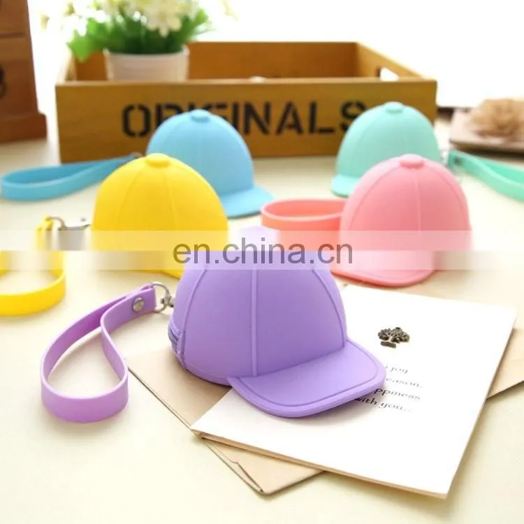 Wholesale Cheap Mini Key Wallet Custom Cap Shape Coin Purse Bags For Promotional Gifts