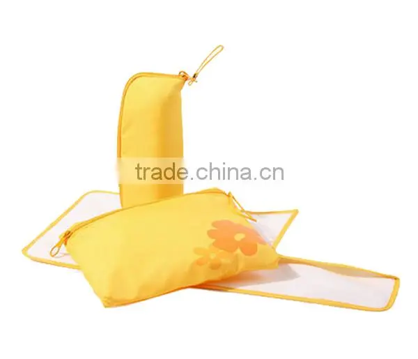 2016 Fancy Yellow Tote Diaper Bag for Mummy