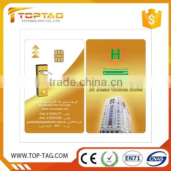 ISO7816 SLE4428 Contact IC Smart Card With PVC Material