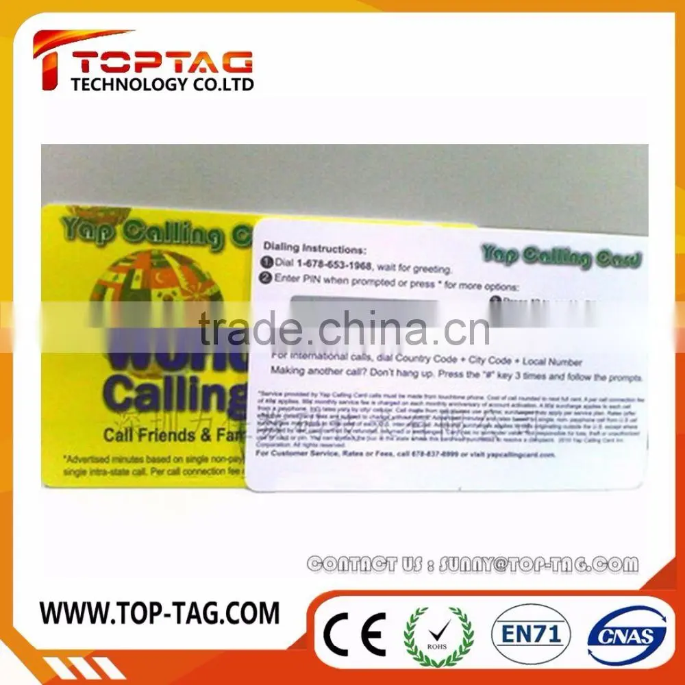 Paper / PVC card with signiture panel , magnetic stripe , QR code , barcode