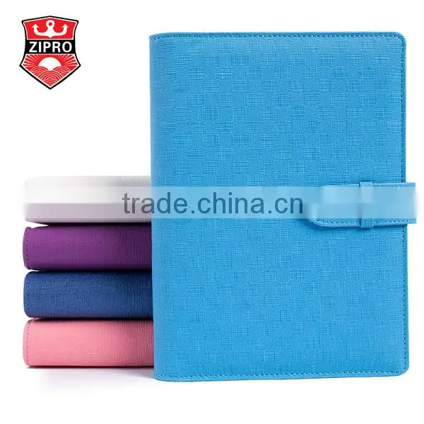 Colorful PU leather buckles notebook western leather notebook leather bound notebook logo leather notebook