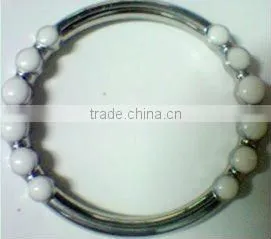 Elegant Round Silver Belt Buckle Decoration