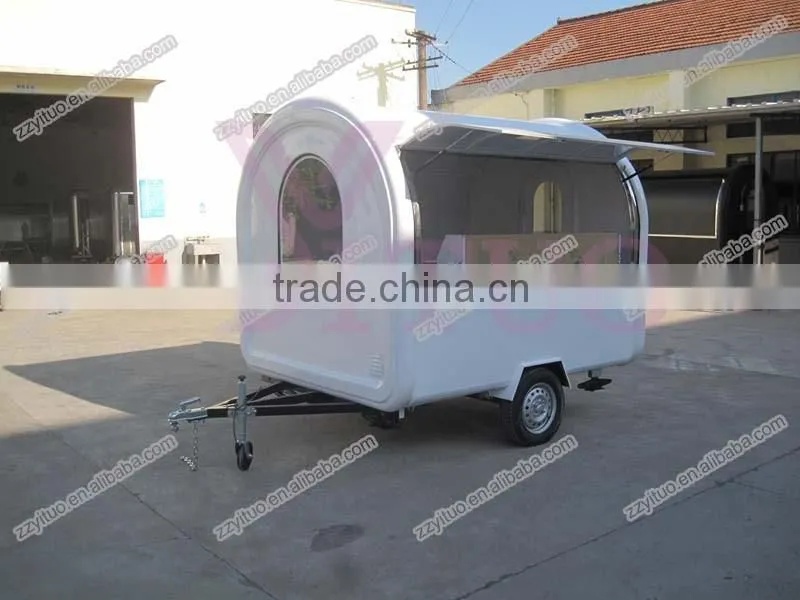 Fast Food Kiosk/Street Vending Carts/Multi-purpose Coffee Food trailer