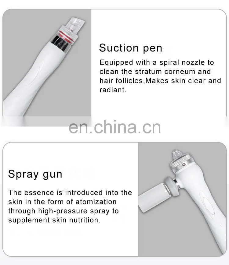 6 in 1 7 in 1 H2O2 hydra machine face care skin cleansing Device