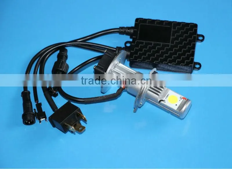 high intensity LED power headlight 50W 2000Lm 12V/24V