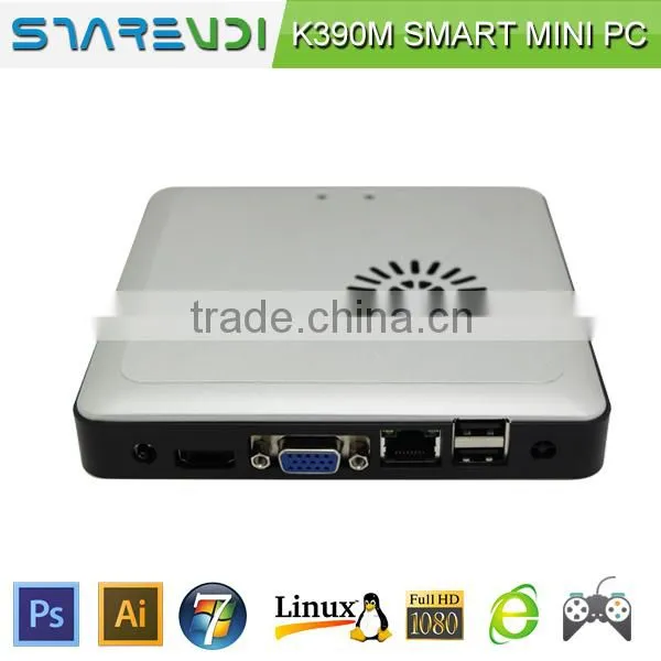 Sharevdi INTEL Celeron mini PC K390M embedded with WIN 7/8 OS