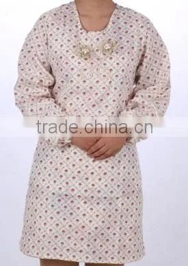 Callia 2015 fashion apron cotton / waterproof/ CPE/Polyester