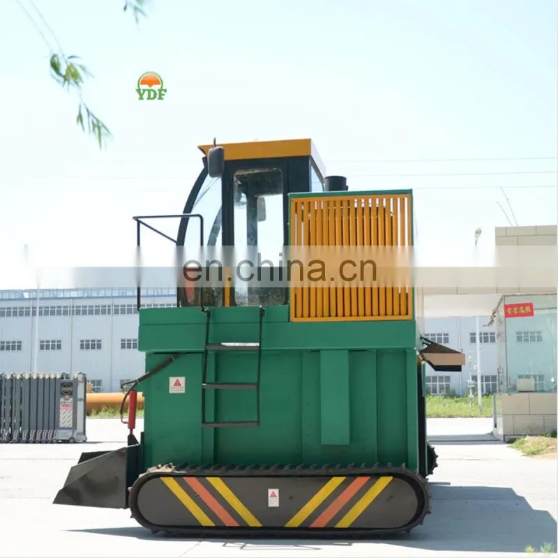 Orgainic Fertilizer Full Hydraulic Crawler Windrow Turner