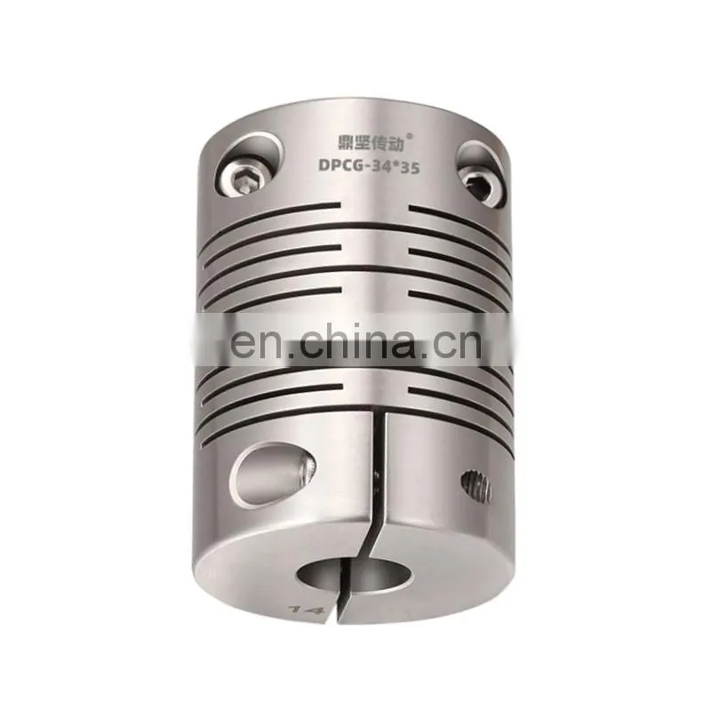DPCG series stainless steel helical clamping flexible coupling