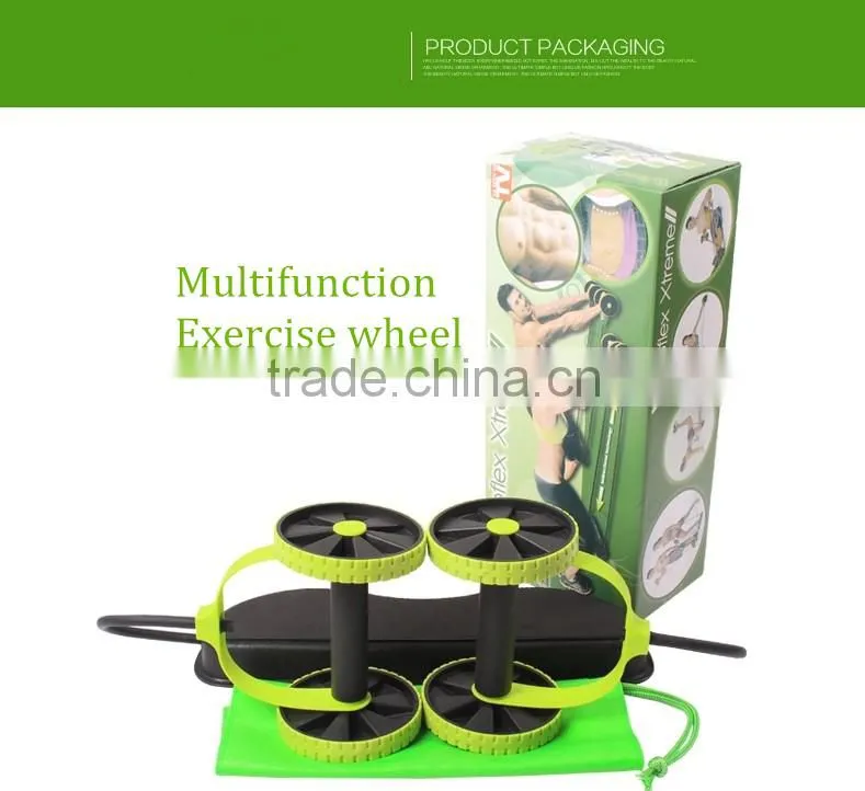 Multifunction fitness equipment spare parts ab exercise wheel