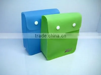 PVC promotional Button Closure Packing Bag DXC1212-09