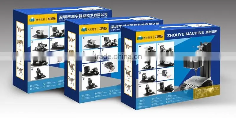 hot sale multi purpose Metal 6 In 1 machines kit for hobby model maker