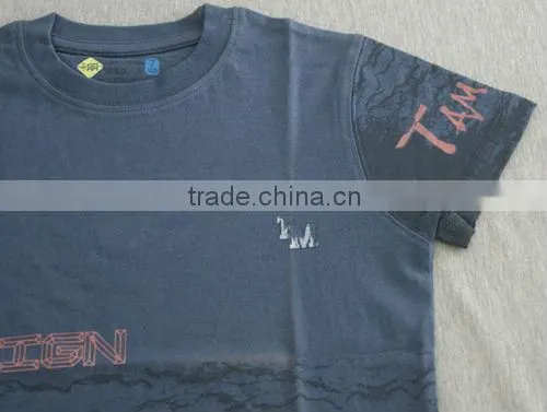 Popular boys fashion t shirt/boys printed t shirts/teen boys t shirt