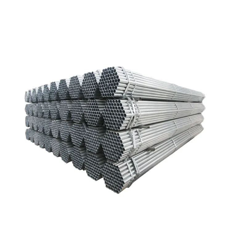 ASTM A106 St37 Gi Pipe Truss Greenhouse Galvanized Steel 1.5 Inches 2 Mm Thickness Tee Cutting Round Steel Tube Boiler Pipe Npt