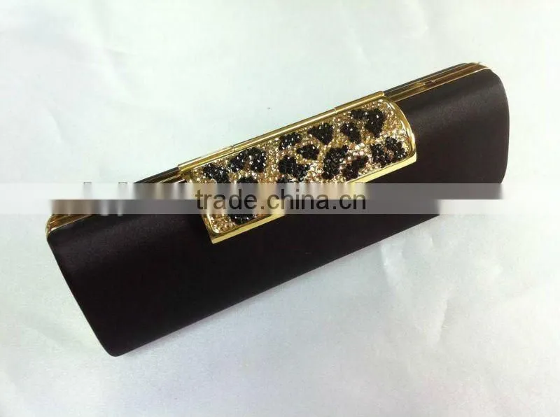 Unique leapord evening clutch handbags