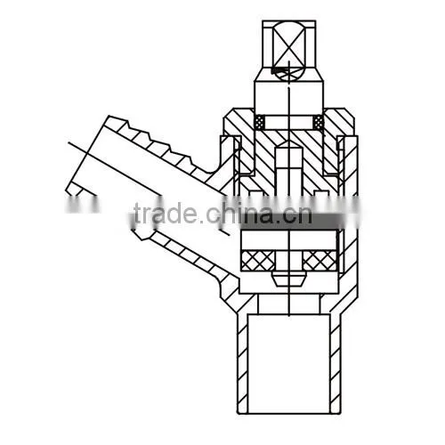 HR4060 forged brass water stop bibcock stopvalve