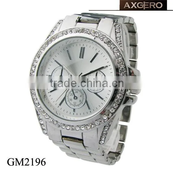 3atm water resistant lady diamond watch