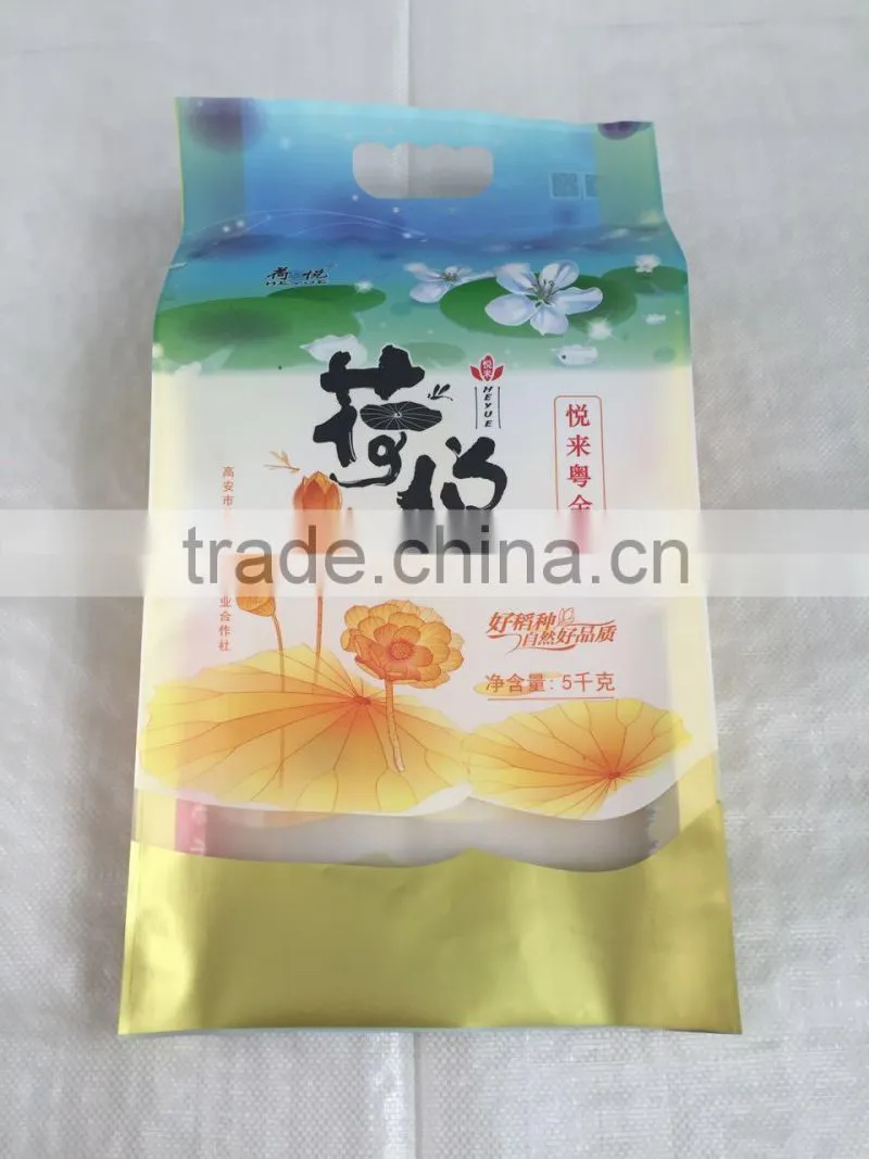 flexible plastic package for 5kg rice