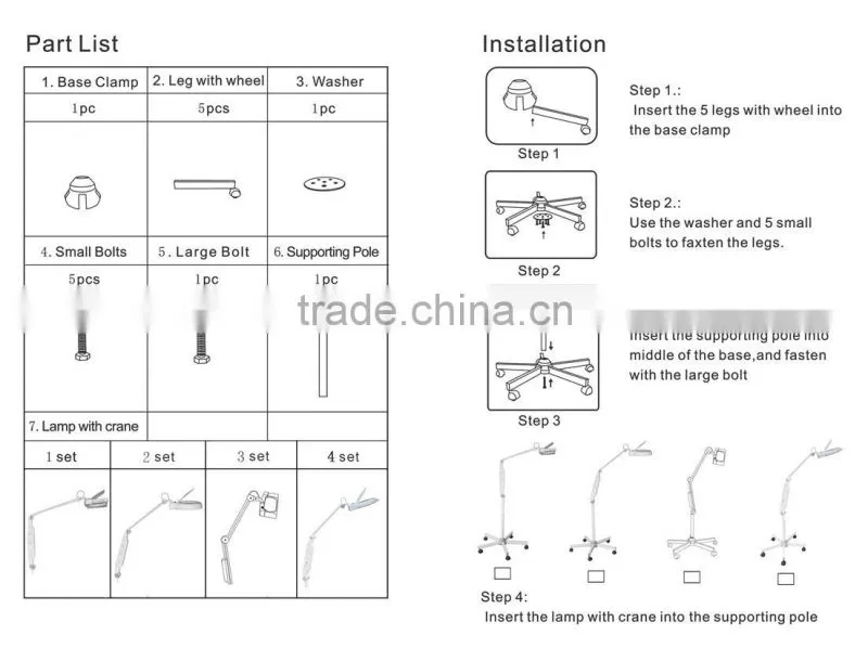 Best Salon Magnifier lamp for beauty salon