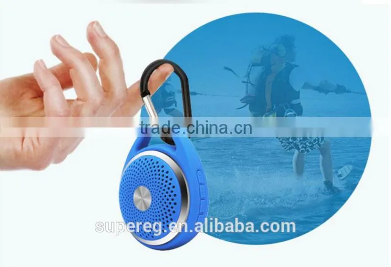 Hot Keychain speaker wireless bluetooth sound card mini stereo mini portable speaker hands-free Outdoor sports
