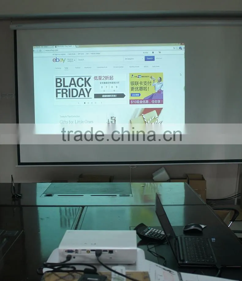 Brilens LS1280 Vicky 3800 lumens Shutter 3D laser dlp led projector/led smart tv china/projector for outdoor advertising