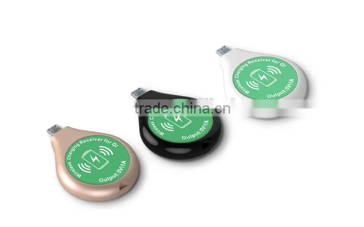 USB Port qi universal wireless charger receiver for iphone and smartphone