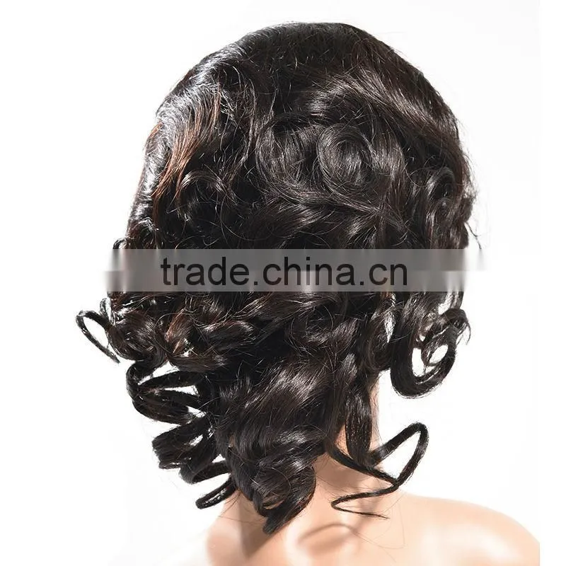 Multidirectional two tone color Human hair wigs for black women